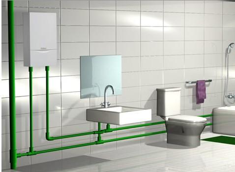 家裝熱水管是不是全部都是相通的？附圖說明