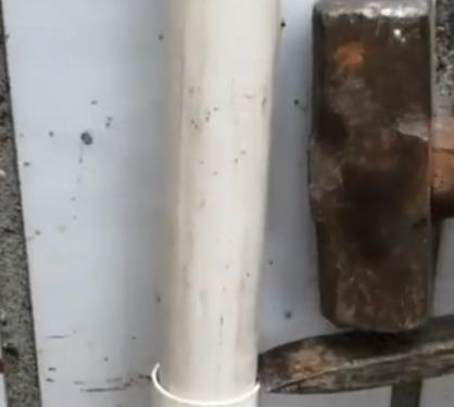 pvc管中間斷了拼接視頻分享,這個思路還是比較實用的! pvc管中間斷了拼接視頻分享,這個思路還是比較實用的!