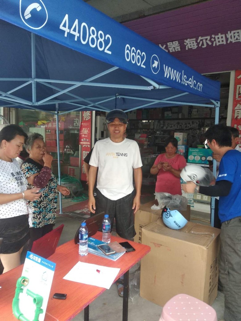 龍勝管海安運(yùn)營中心助力“一盔一帶”，贈(zèng)千頂安全盔以踐行社會(huì)責(zé)任