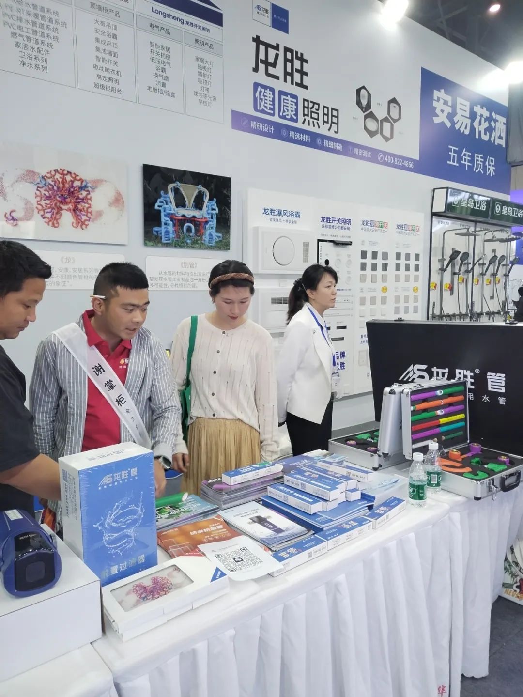 龍勝管2025成都建博會：用科技重塑健康，以藝術定義未來